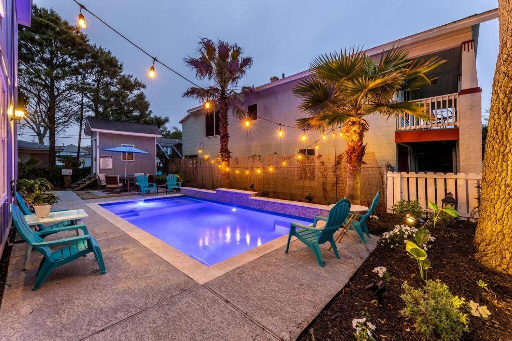 5/3 With A Heated Pool 2 Min From Beach, Updated Galveston Bagian luar foto