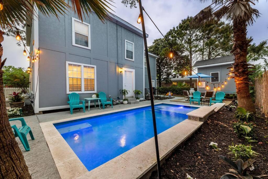 5/3 With A Heated Pool 2 Min From Beach, Updated Galveston Bagian luar foto