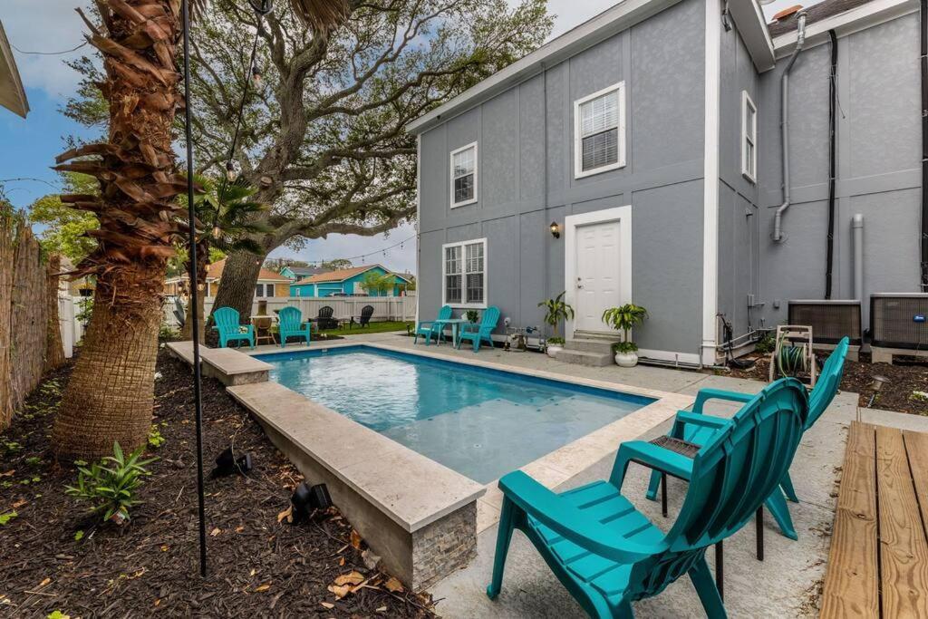 5/3 With A Heated Pool 2 Min From Beach, Updated Galveston Bagian luar foto